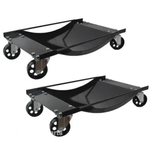 (Pair) Car Wheel Dollies Skates - 450kg Each