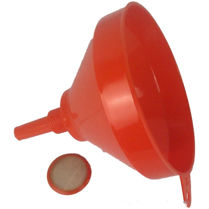 Round Funnel With Filter And Spout