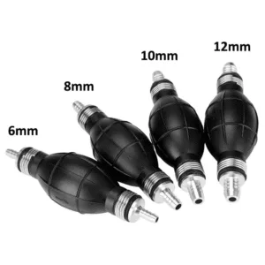 Rubber Hand Primer Pumps 6, 8, 10, 12mm
