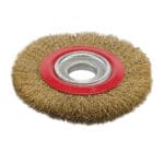 Silverline Brassed Steel Wire Wheel