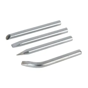 Silverline Soldering Iron Tips Set 4pce