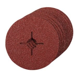 Silverline Fibre Discs 115 x 22.23mm 10pk