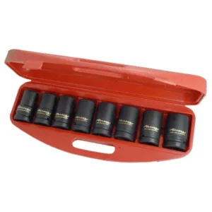 8pc 1'' Dr. Impact Socket Set