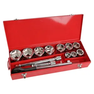 15pc 1'' Dr. Socket Set