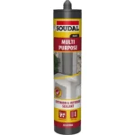 Soudal Multi-Purpose Silicone Sealant - BLACK (290ml)