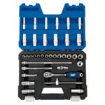 Draper Expert Metric Socket Set 3/8" Sq. Dr. (36 Piece)