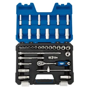 Draper Expert Metric Socket Set 3/8" Sq. Dr. (36 Piece)