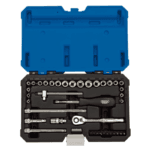 Combined MM/AF Socket Set, 1/4" Sq. Dr. (40 Piece)