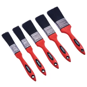 5 Piece No Bristle Loss Paint Brush Set