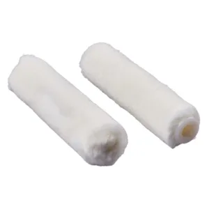 2pc 100mm (4") Extra Short Pile (4mm) Roller Sleeve - Mohair