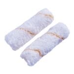 2pc 100mm (4") Short Pile (9mm) Roller Sleeve - Microfibre