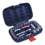 30 Piece 1/4" and 3/8" socket set