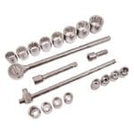 20 Piece 3/4'' socket set
