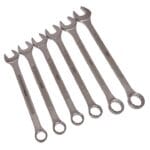6 piece jumbo metric combination spanner set