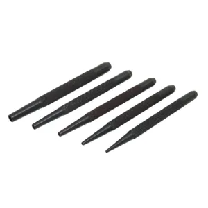 Silverline Nail Punch Set 5pce