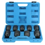 9pc Axle Nut Impact Socket Tool Set 1/2″ Dr.