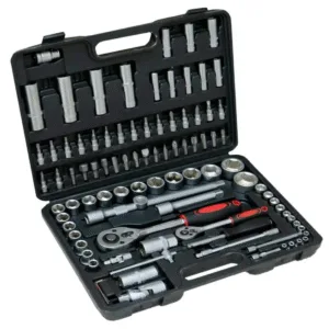 94pc 1/4" Dr. & 1/2" Dr. Socket Ratchet Tool Set