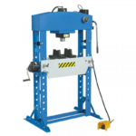 50 Ton Pneumatic Air Shop Press With Foot Pedal