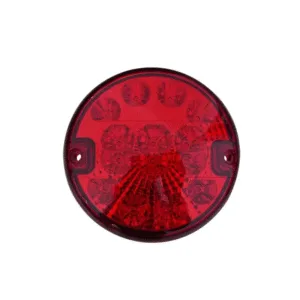 Fog Lamp Rear Red LED Hamburger 12 / 24V
