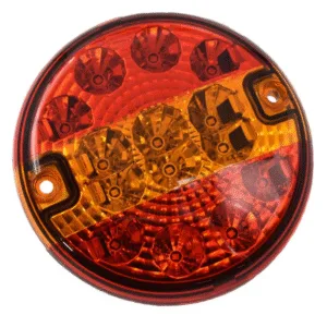 Rear Light 3 Functions LED Hamburger 12/24V
