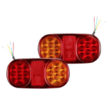 2 x LED Trailer Tail Lamps 12V