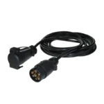 6m Straight 7-pin Plug & 7-pin Socket