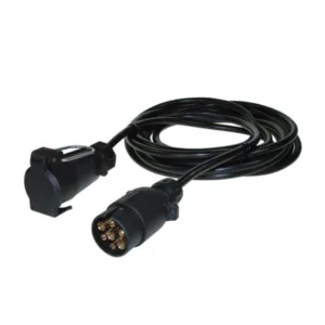 6m Straight 7-pin Plug & 7-pin Socket