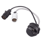 13-pin Socket To 2 x 7-pin Plug 30cm Cable