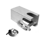 Trailer Coupling Hitch Lock Including Steel Padlock With 2 Keys