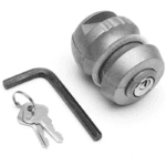 Trailer Coupling Hitch Lock Including Steel Padlock With 2 Keys