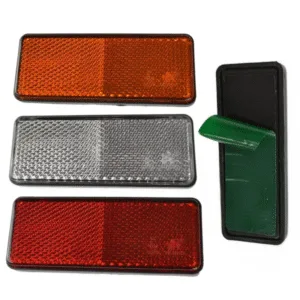 Reflector Rectangle With Self Adhesive Pair