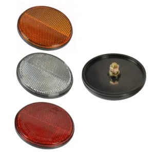 Reflector Round With Bolt On (Pair)