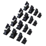 20 self-adhesive cable clips