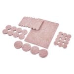 33 Self-adhesive felt floor protector pads