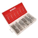 150 Piece assorted metric R clips