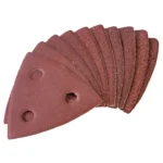 10 Assorted aluminium oxide sanding sheets with dust extraction