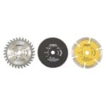 3 Piece 85mm mini circular saw blade set