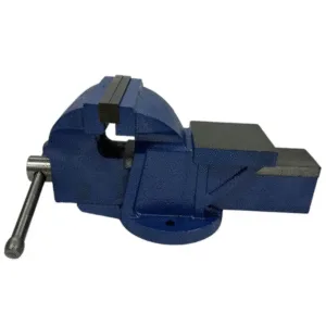 Heavy Duty Bench Vice 8" Fixed Type With Swivel Base – 25kg