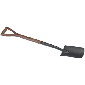 Carbon Steel Border Spade With Ash Handle