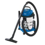 230V Wet & Dry Vacuum Cleaner With Stainless Steel Tank, 20L, 1250W