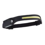 COB LED Rechargeable 2-in-1 Head Torch with Wave Sensor, 3W