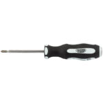 Pound Thru' Cross Slot Soft Grip Screwdriver, No.2 x 100mm