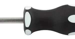 Pound Thru' PZ TYPE Soft Grip Screwdriver, No.1 x 75mm