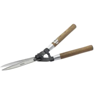 Garden Shears With Wave Edges & Ash Handles, 230mm