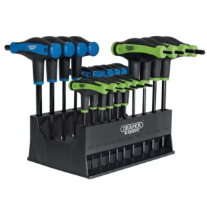 Tx Star & Hex Soft Grip Metric T-Handle Key Set (20 Piece)
