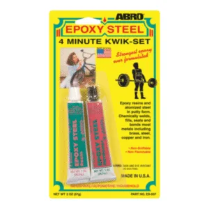 ABRO Epoxy Steel 4 Min Kwik Set 57g