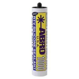 ABRO RTV Silicone Sealant 1000 - Black 310ml Cart