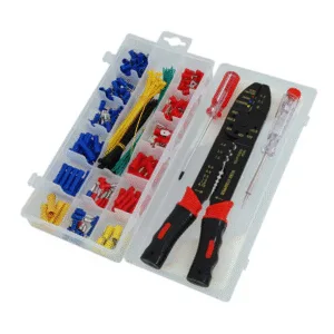 273pc Crimping Tool Set Assortment Of Cable Ties Connectors