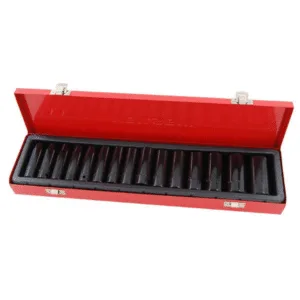 Socket Set 15pc 1/2'' Dr. 10 - 30mm Deep Impact