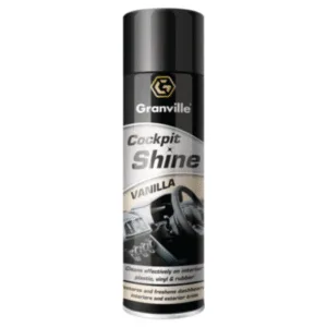 Granville Cockpit Shine Gloss - Vanilla 500ml Aero